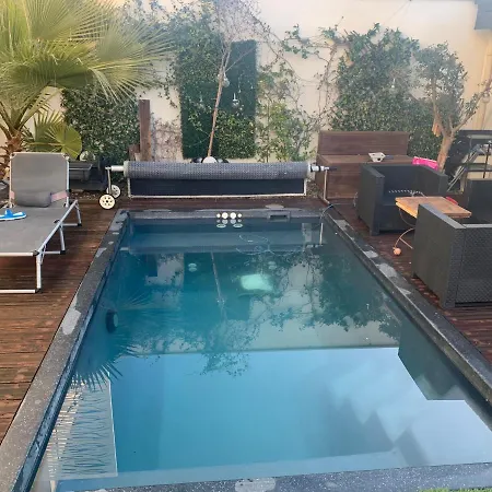 Loue Maison 160m2 Avec Piscine Chauffee Et Jacuzzi A 2 Pas De La Plage Et Du Centre Apartment Palavas-les-Flots